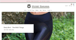 Desktop Screenshot of huskybanana.com